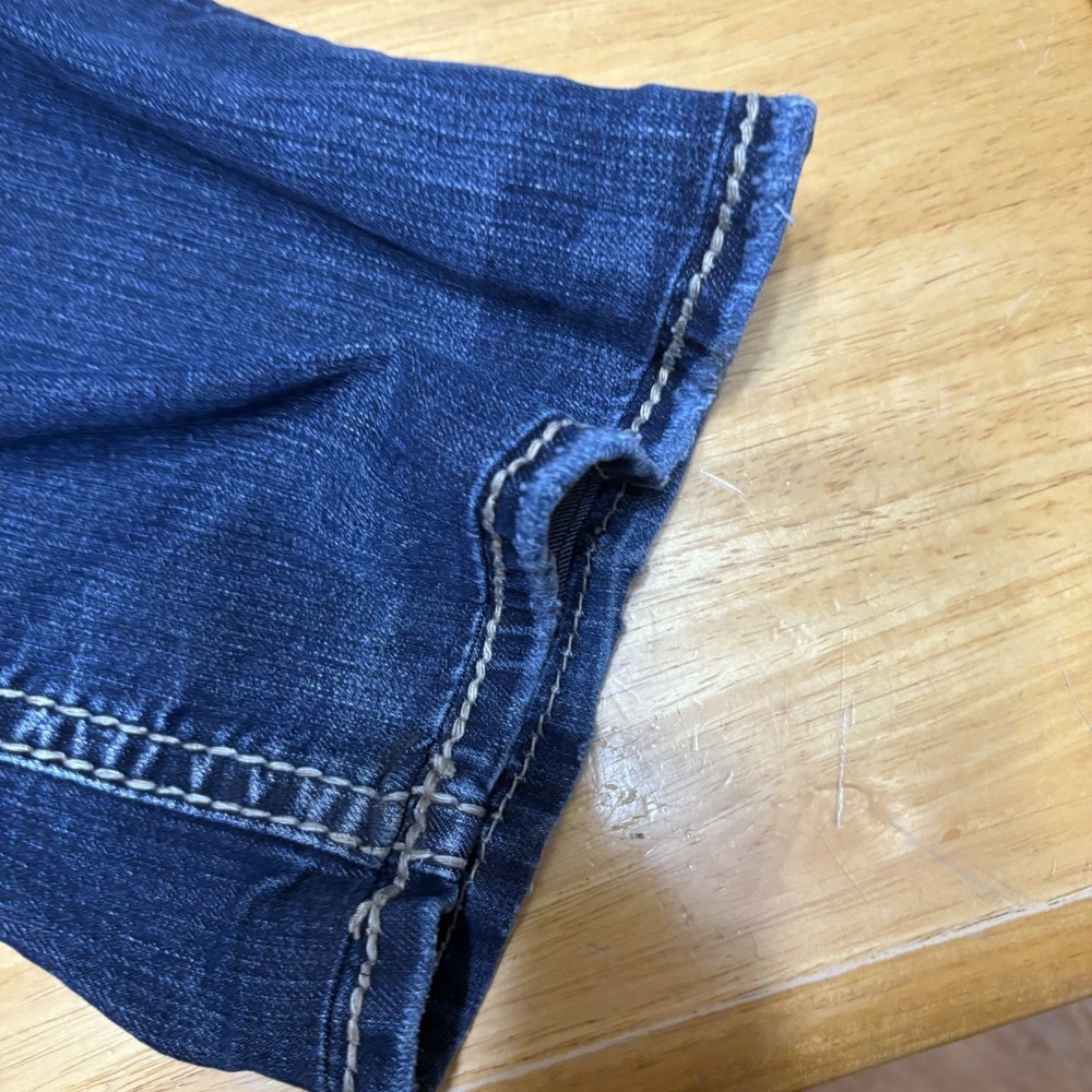 Silver Jeans Womens Size 34 x 31 Suki 17" Dark‎ Blue Bootcut - Picture 11 of 14